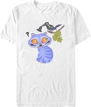 KPop Demon Hunters Men's KPop Demon Hunters Derpy And Magpie Graphic T-Shirt