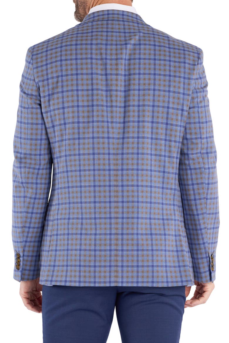 Check Sport Coat, Alternate, color, BLUE