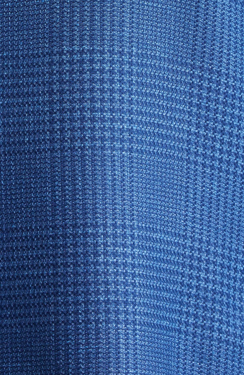 ZEGNA Glen Plaid Cashmere Blend Sport Coat, Alternate, color, Blue