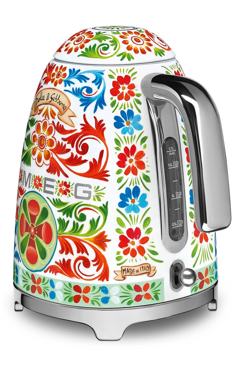 x Dolce&Gabbana Sicily Is My Love Electric Kettle, Alternate, color, DG