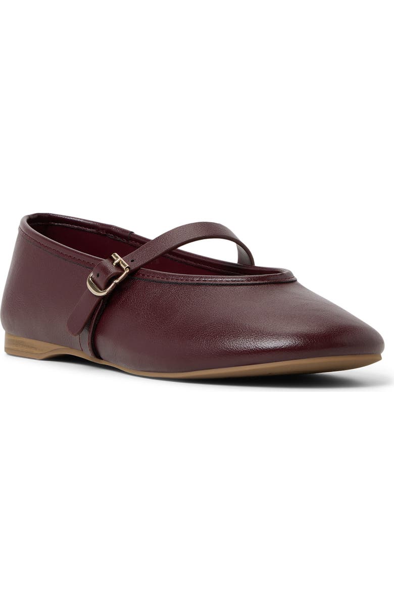 Call It Spring By Aldo Elyiaa Mary Jane Flat, Main, color, Bordo