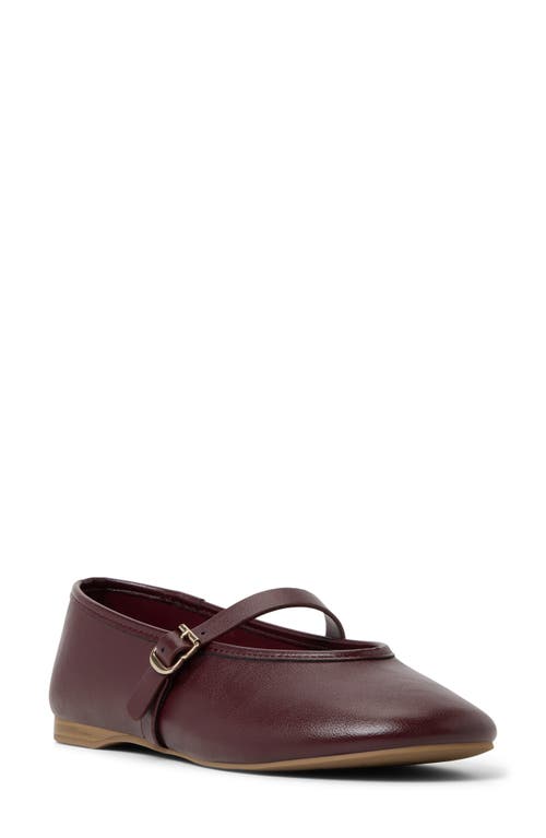 Call It Spring By Aldo Elyiaa Mary Jane Flat In Burgundy