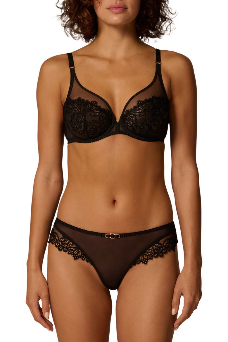 Idole Bikini Briefs, Alternate, color, BLACK