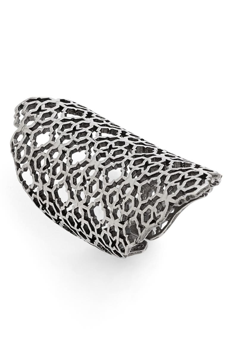 Kendra Scott 'Boone' Openwork Ring, Main, color, 