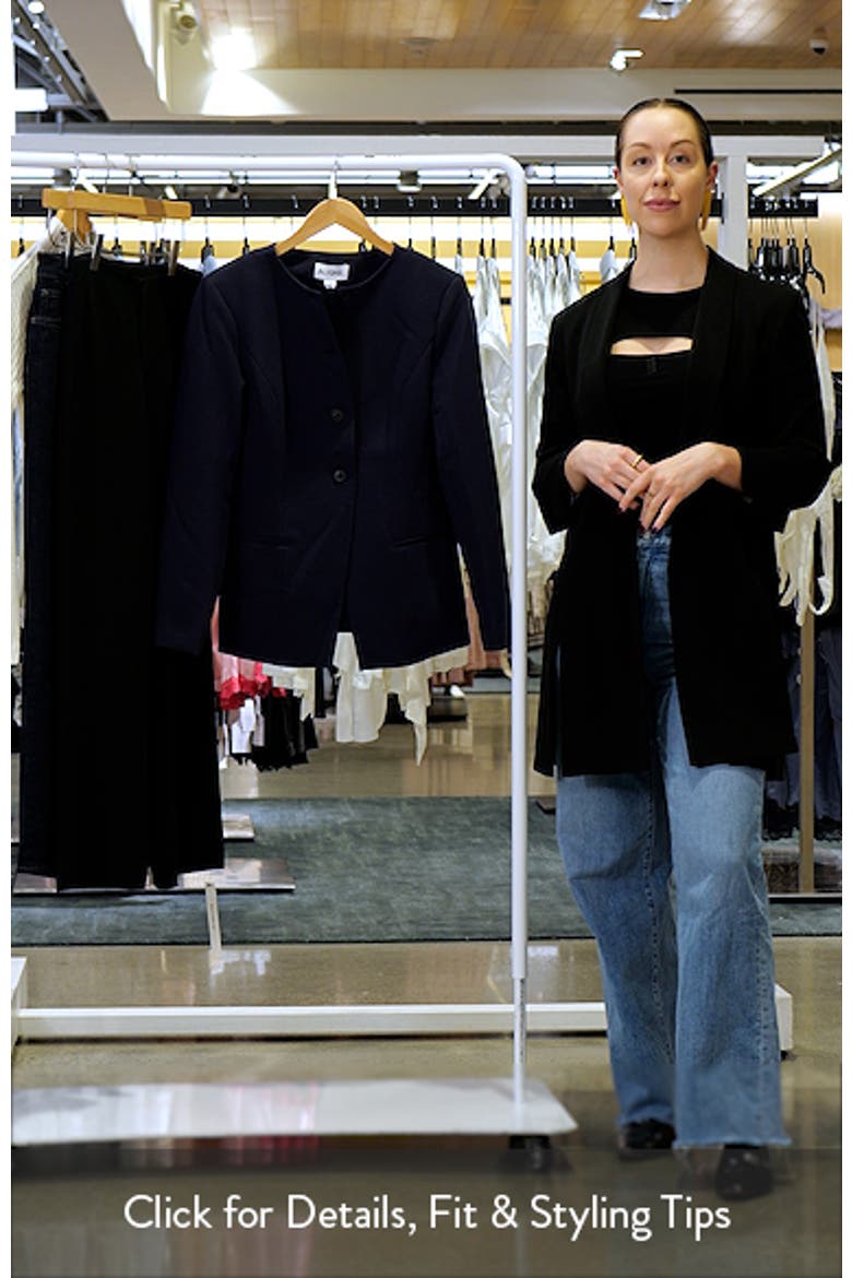 Daphne Collarless Jacket video