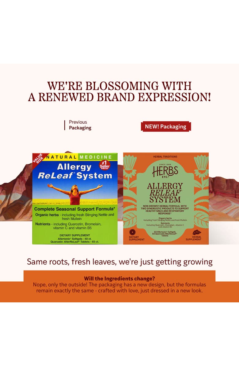 Trace Minerals Allergy ReLeaf System - Seasonal Discomfort Supplement - Provides Seasonal Support for Sneezing & Itchy Eyes - Supports Sinus Function - 60 Softgels (60 Servings), 60 Tablets, Alternate, color,