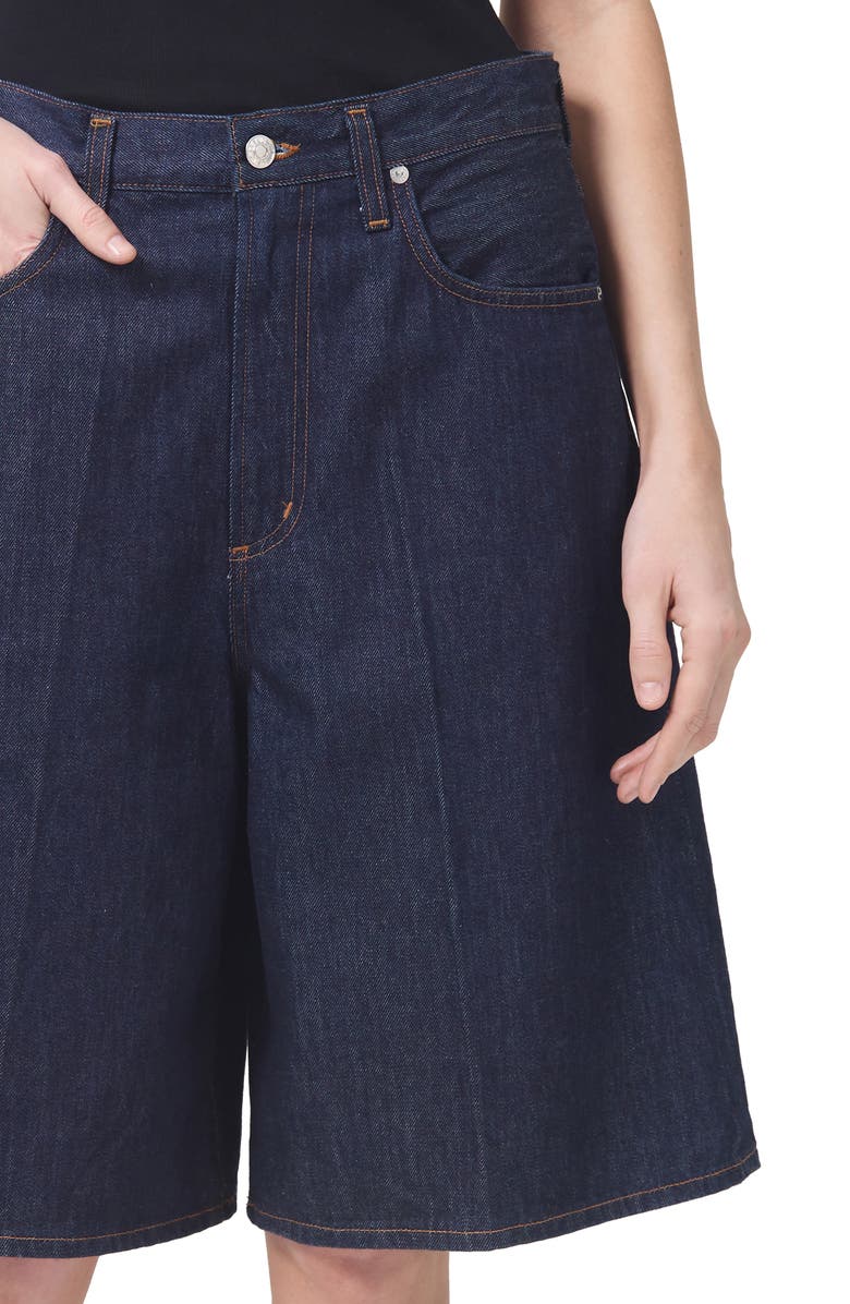 AGOLDE Nolan Denim Bermuda Shorts, Alternate, color,