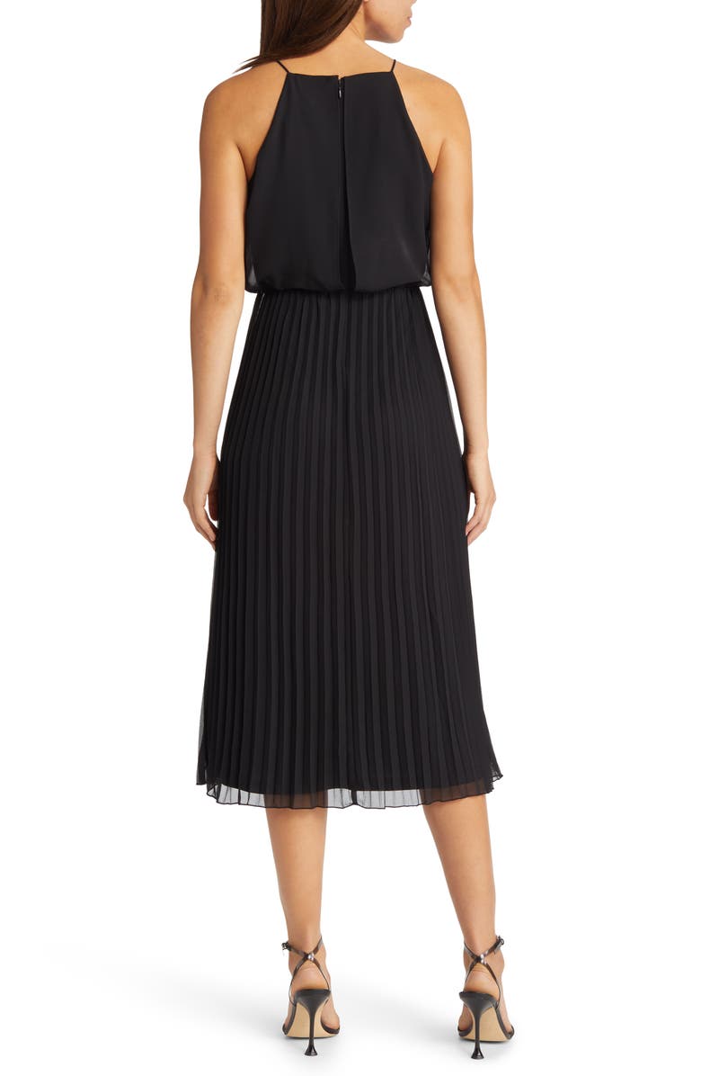 Sam Edelman Sleeveless Pleated Midi Dress, Alternate, color,