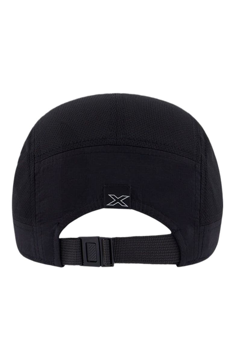 2XU Light Speed Cap, Alternate, color, Black/Silver Reflective