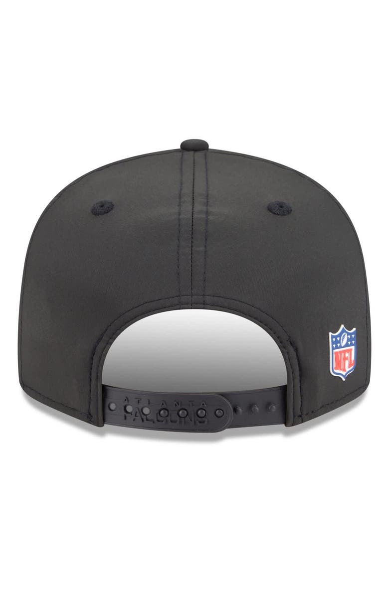 New Era Men's New Era Black Atlanta Falcons 2025 Sideline  Split Panel 9FIFTY Snapback Hat, Alternate, color, Black