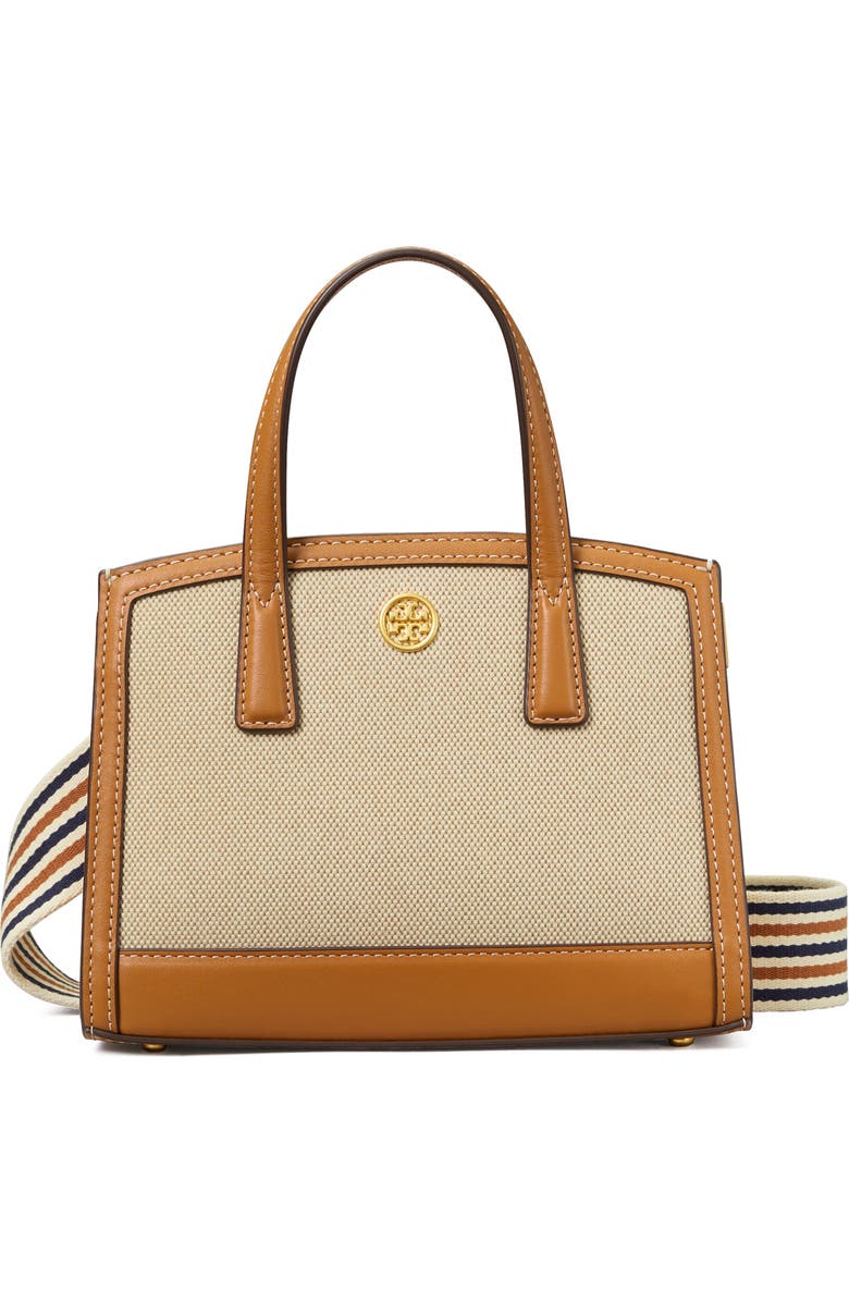 Tory Burch Walker Canvas Micro Satchel, Main, color,