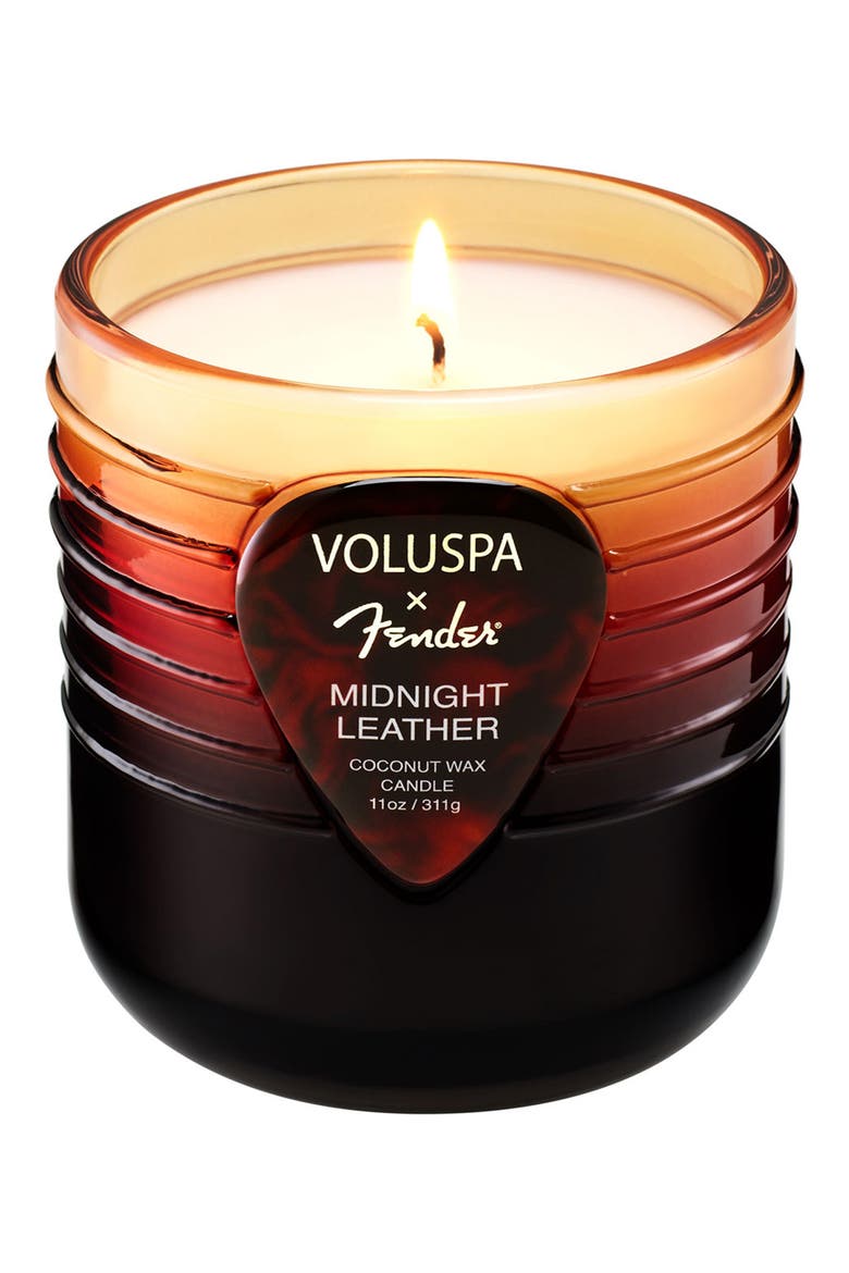 Midnight Leather Candle, Alternate, color, NO COLOR