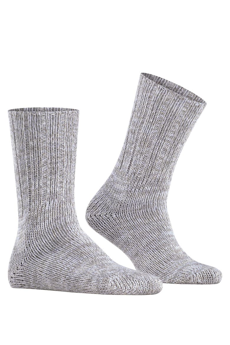 Brooklyn Cotton Knit Boot Socks, Alternate, color, Metal Grey