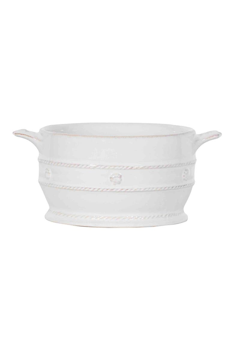Berry & Thread Mini Ceramic Baking Dish with Lid, Alternate, color, WHITEWASH