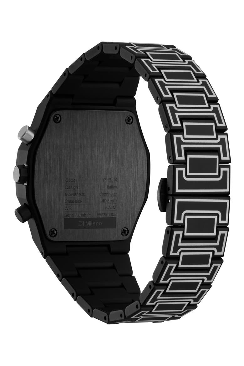 D1 Milano Sketch Skeleton Chronograph Bracelet Watch, 40.5mm (Men
