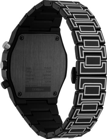 D1 Milano Sketch Skeleton Chronograph Bracelet Watch, 40.5mm