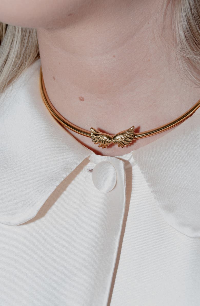 Joiana Jewelry Heaven Sent Neck Cuff, Alternate, color, Gold