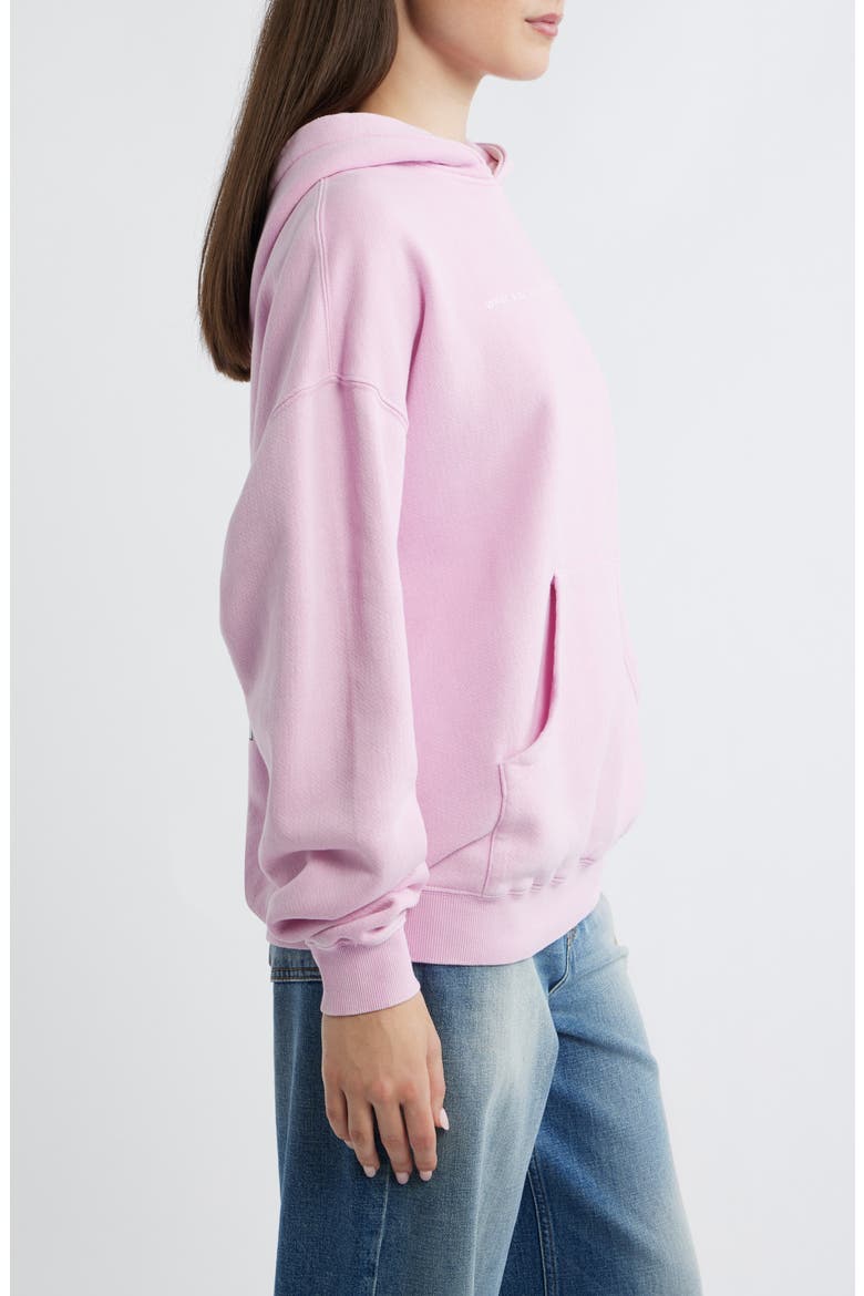 WAYGTDWH Graphic Racer Hoodie, Alternate, color, PINK