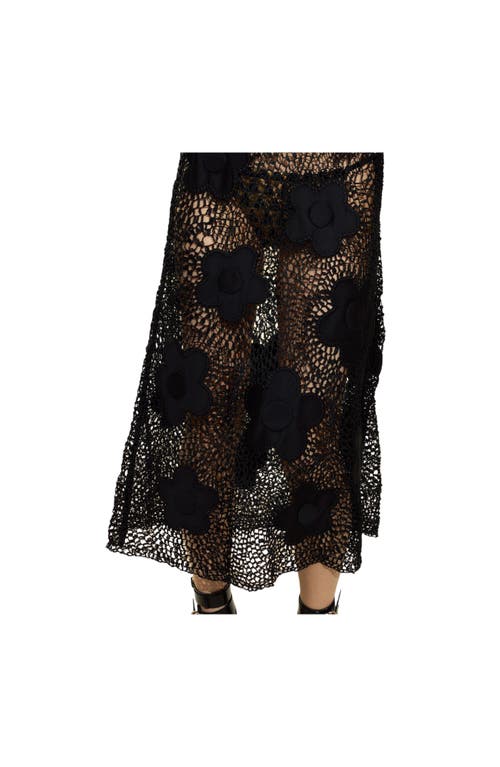 Cynthia Rowley Ibiza Crochet Cover Up In Multi