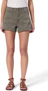 PAIGE Olivia Denim Utility Shorts
