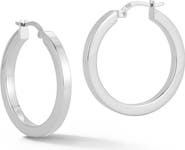 GLAZE JEWELRY Tube Hoop Earrings
