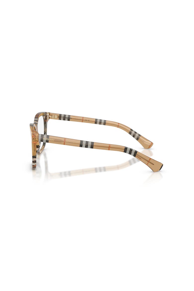 52mm Square optical glasses, Alternate, color, Brown