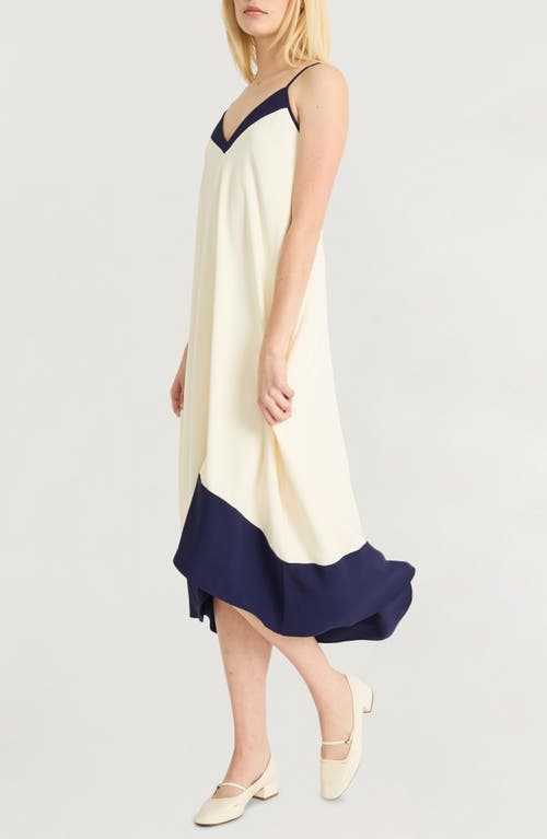 Luxely High-low Midi Slipdress