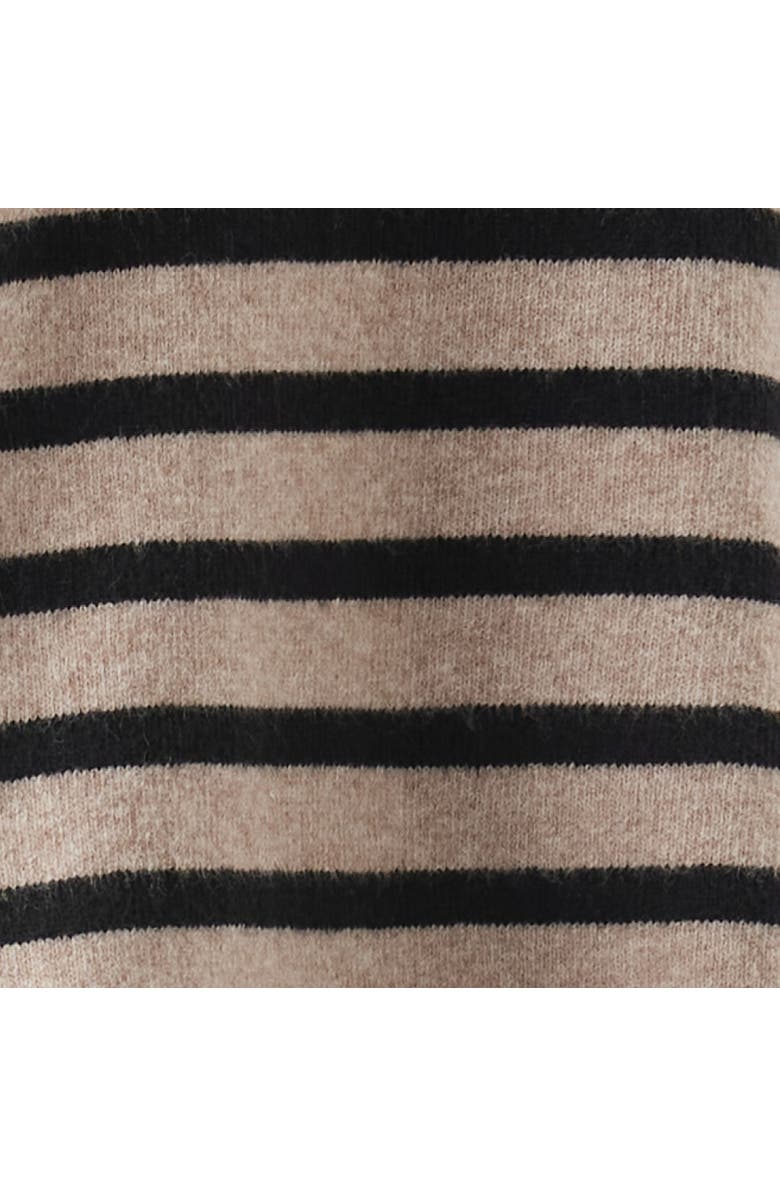 Ripe Maternity Gerrie Nursing Knit, Alternate, color, Mocha / Black