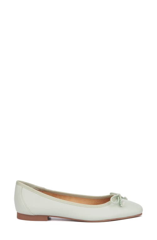 New York And Company Paulina Ballet Flat In Dusty Mint