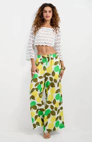 Trina Turk Azule Wide-Leg Pant