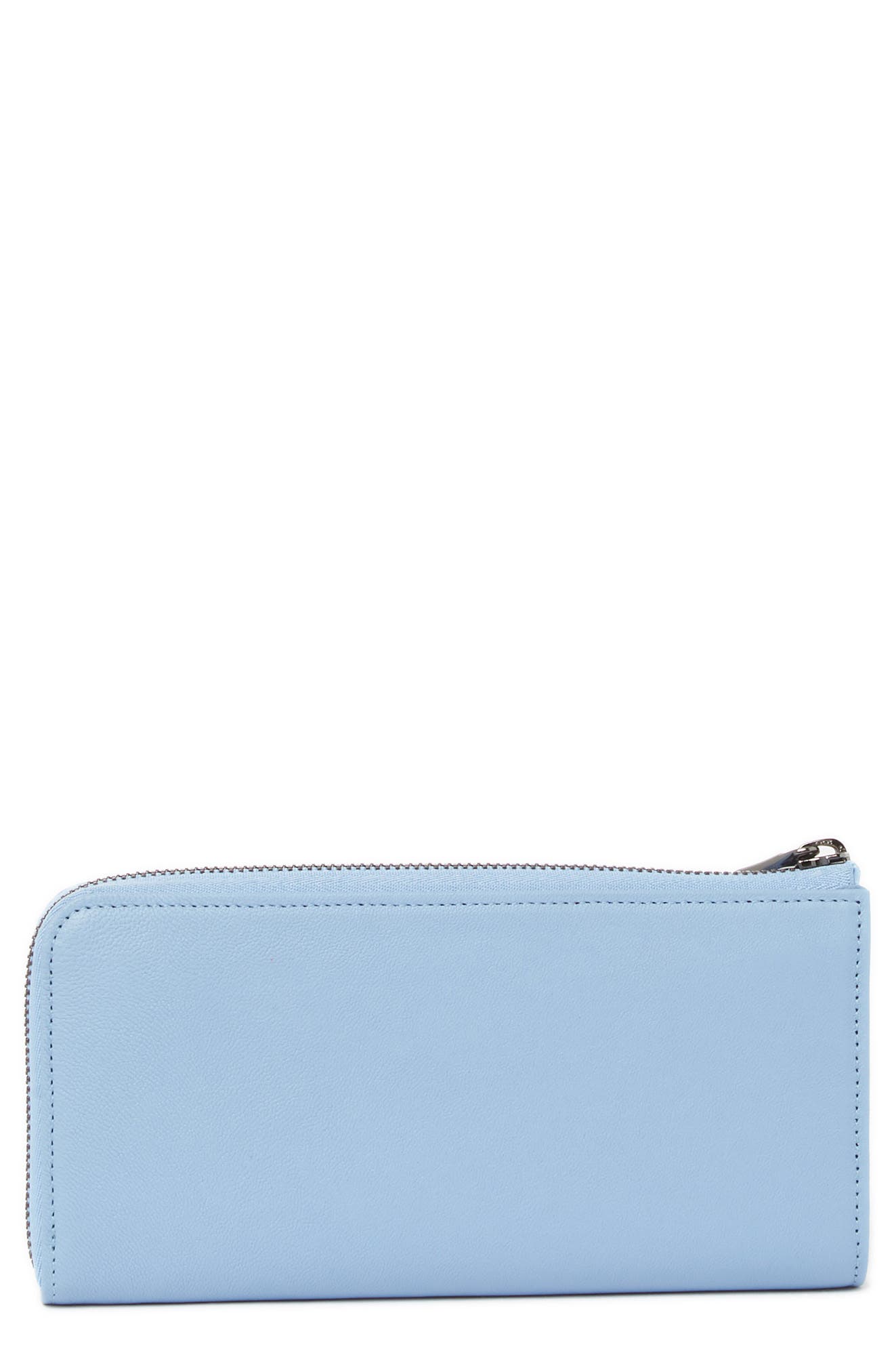 Leather 3/4 Zip Wallet