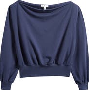 BP. Off the Shoulder Sweatshirt