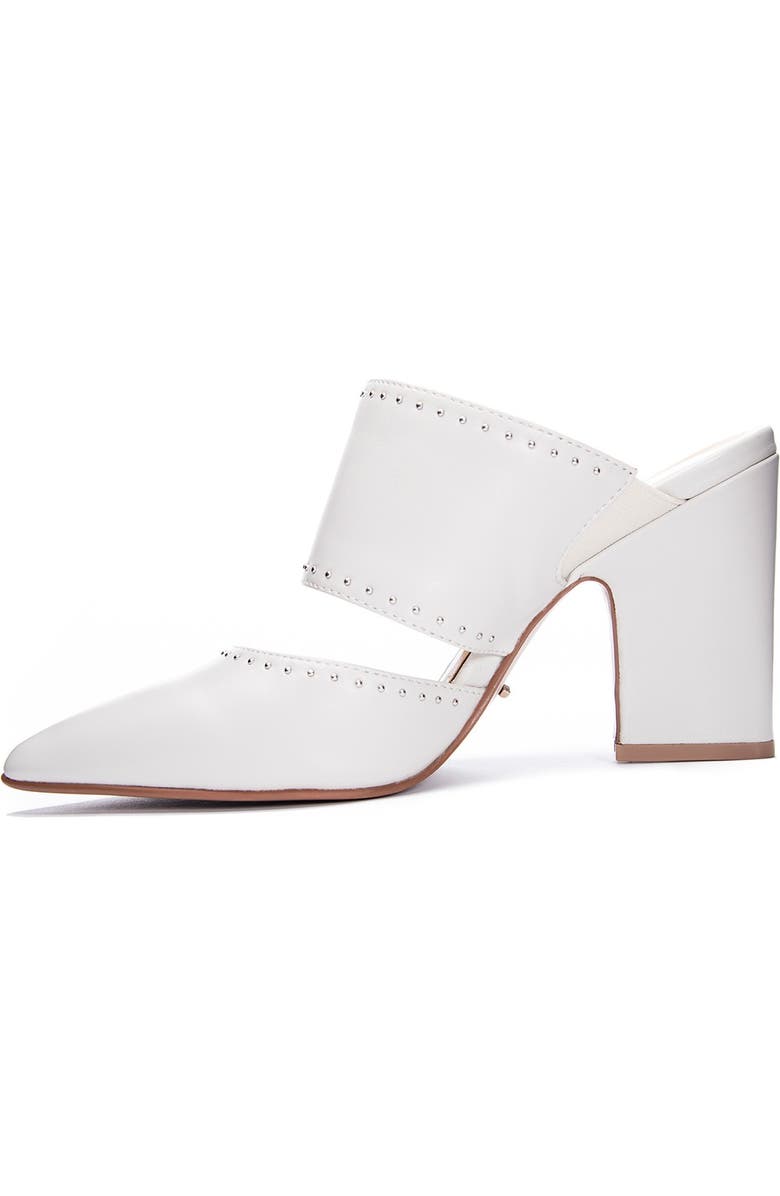 42 Gold Figaro Pointed Toe Slip-On Mule, Alternate, color,