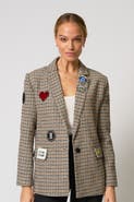 Central Park West Lucky Patches Blazer