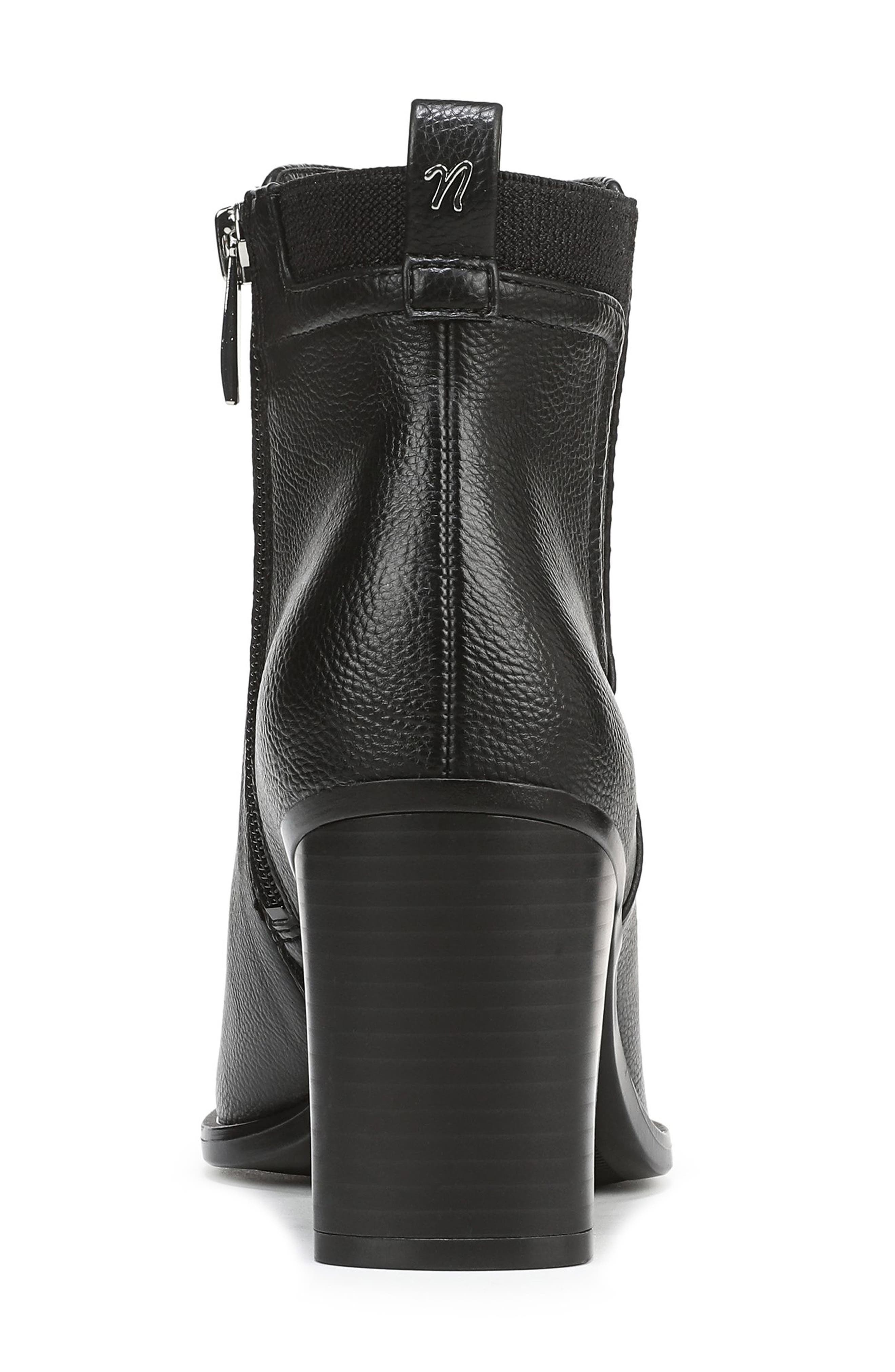 Naturalizer Jodi Bock Heel Bootie, Alternate, color, Black