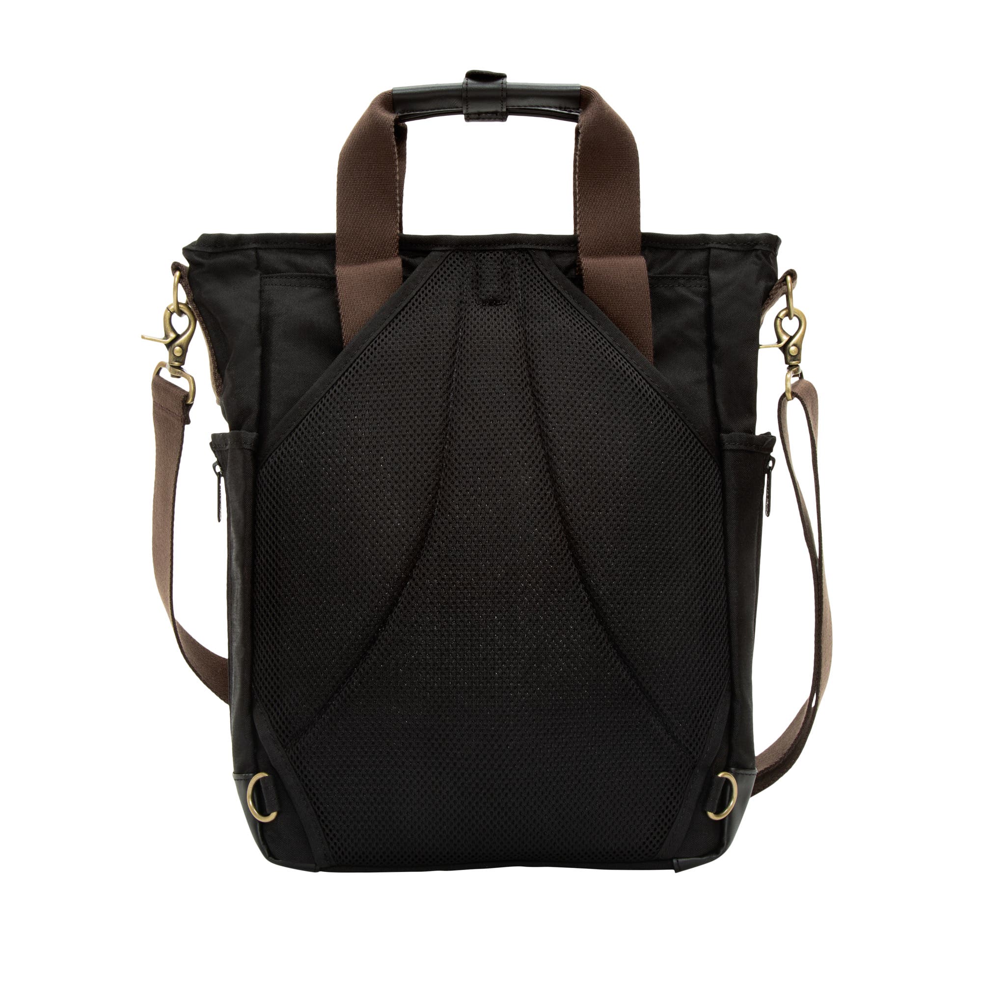 Token Waxed Nylon Fordham Convertible Backpack, Alternate, color, Black