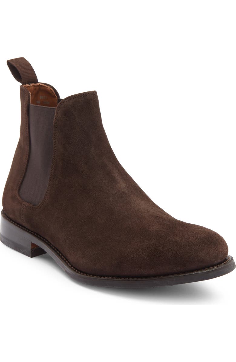 Allen Edmonds Driggs Chelsea Boot, Main, color, Chocolate