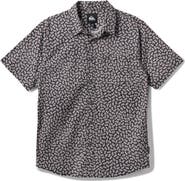 Quiksilver Ditsy Seaweed Classic Fit Short Sleeve Shirt
