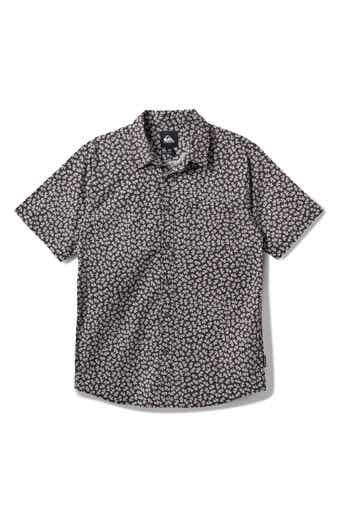 Quiksilver Ditsy Seaweed Classic Fit Short Sleeve Shirt