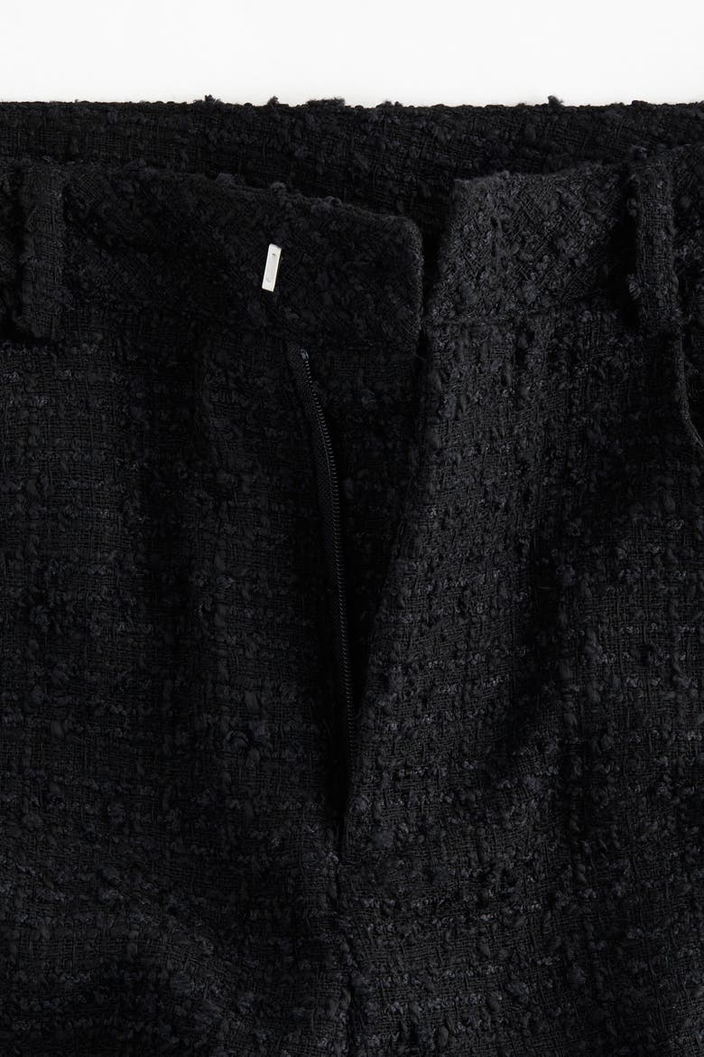 Textured Trousers, Alternate, color, Black
