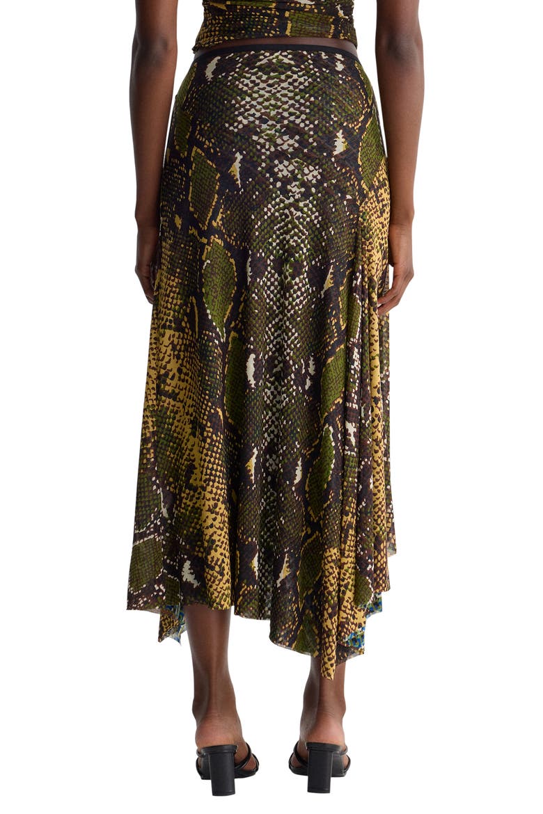 Hedi Midi Skirt, Alternate, color, SERPENTE CARAWAY/GEO PESTO