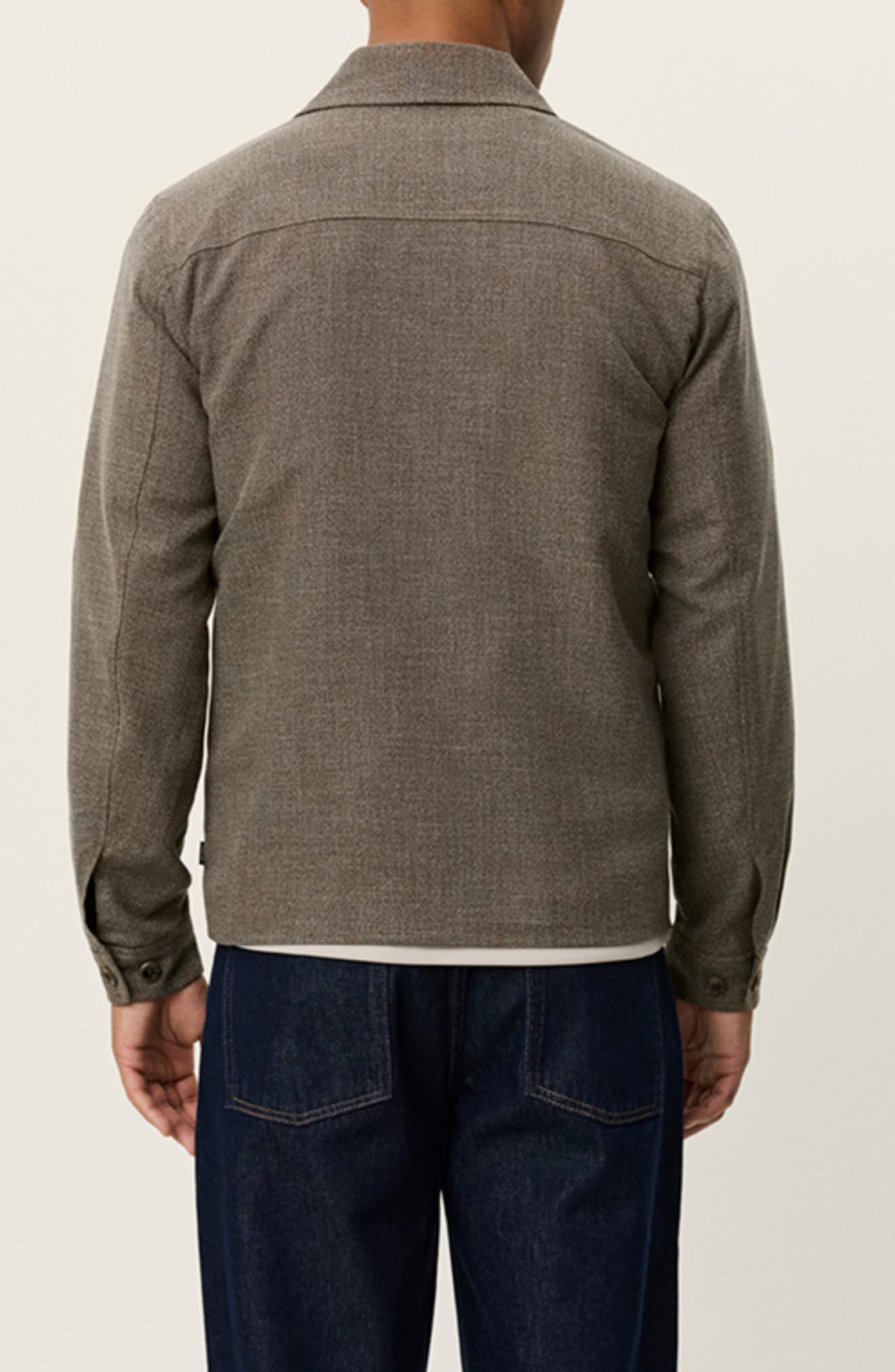 Marseille Melange Shirt Jacket - image 2