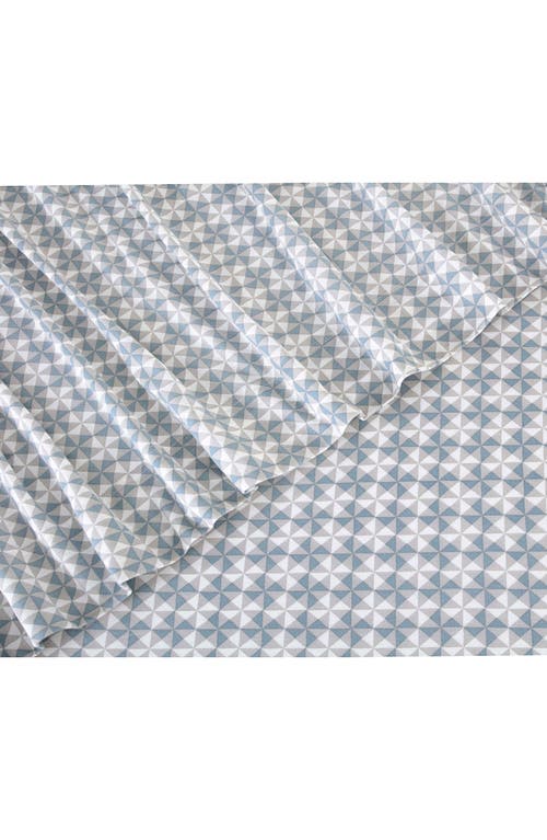 Vellux Noma Sheet Set In Blue