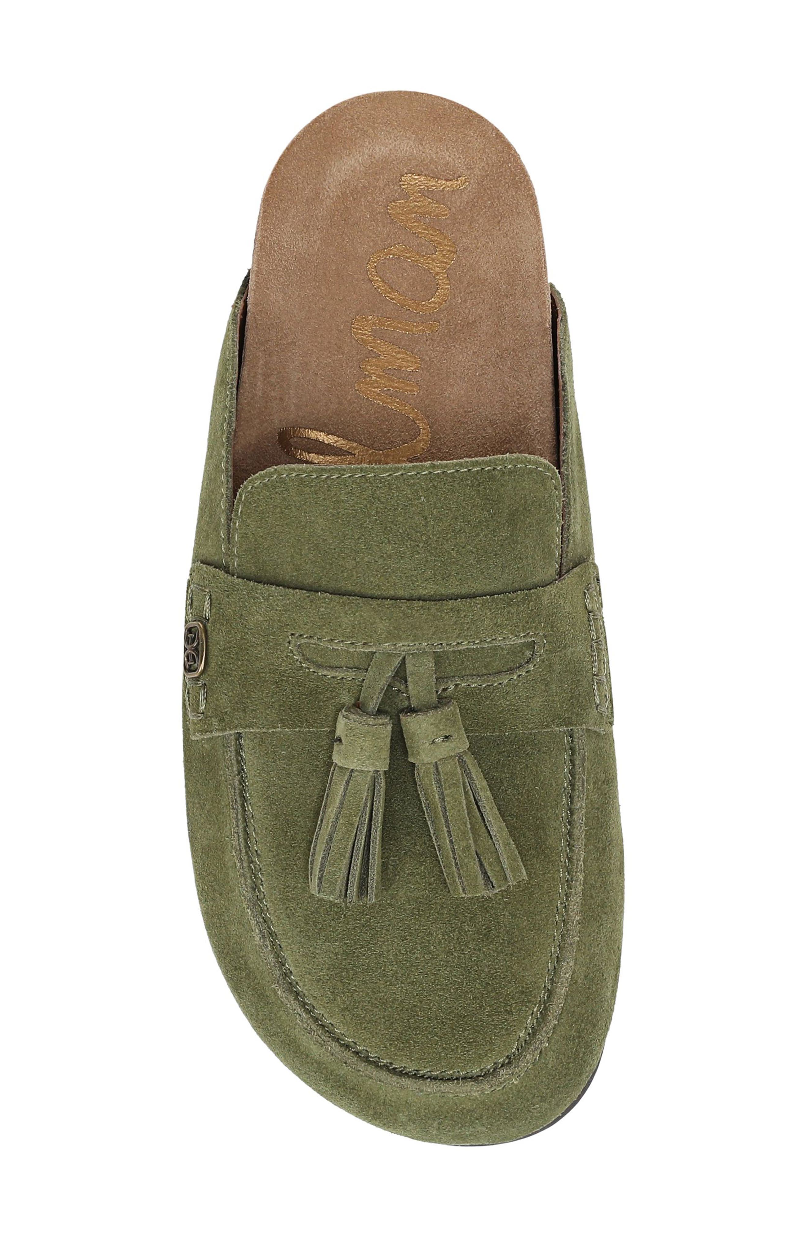 Astrid Tassel Loafer, Alternate, color, SUMMER OLIVE