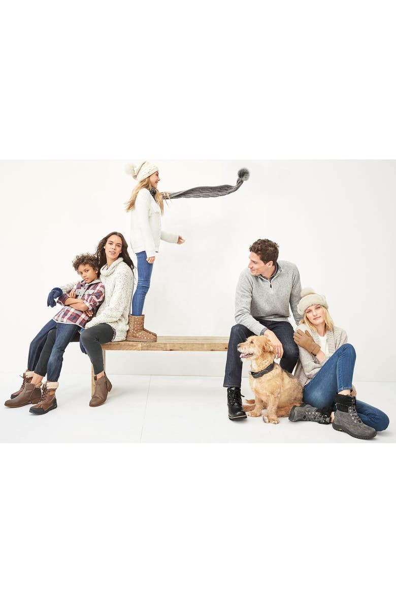 UGG<sup>®</sup> Australia 'Tenney' Genuine Shearling Gloves, Alternate, color, 