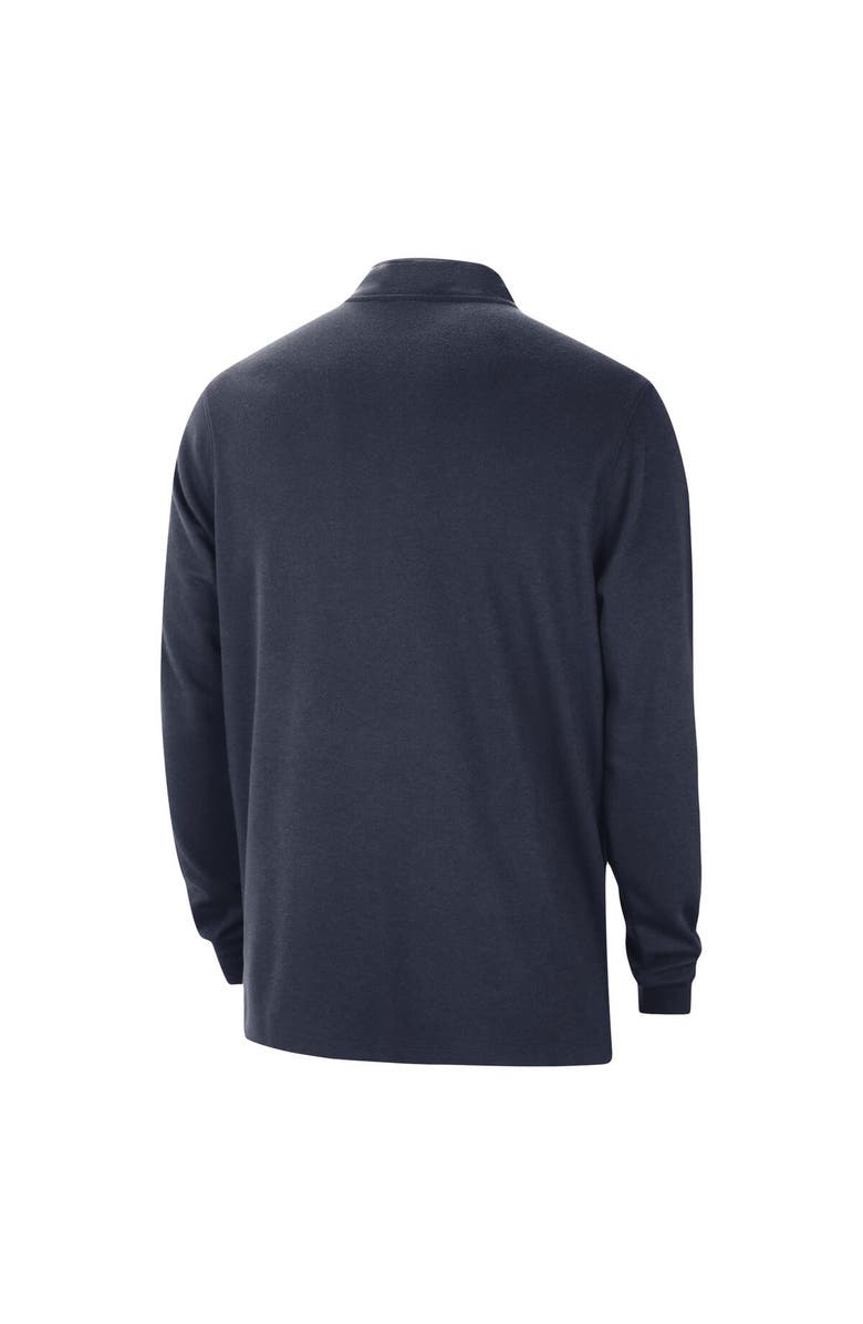 Nike Men's Nike Navy New Orleans Pelicans Authentic Performance Half-Zip Jacket, Alternate, color, Navy