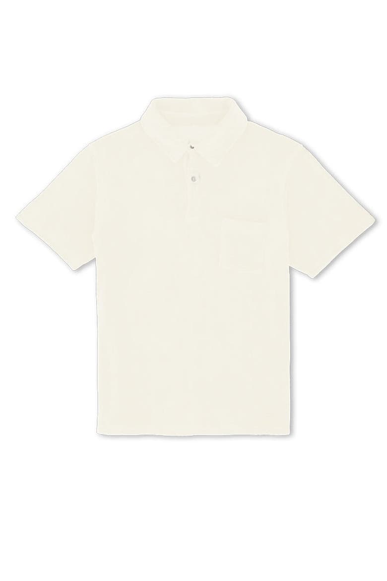 Missourim Terry Cloth Short Sleeve Polo, Main, color, MLK