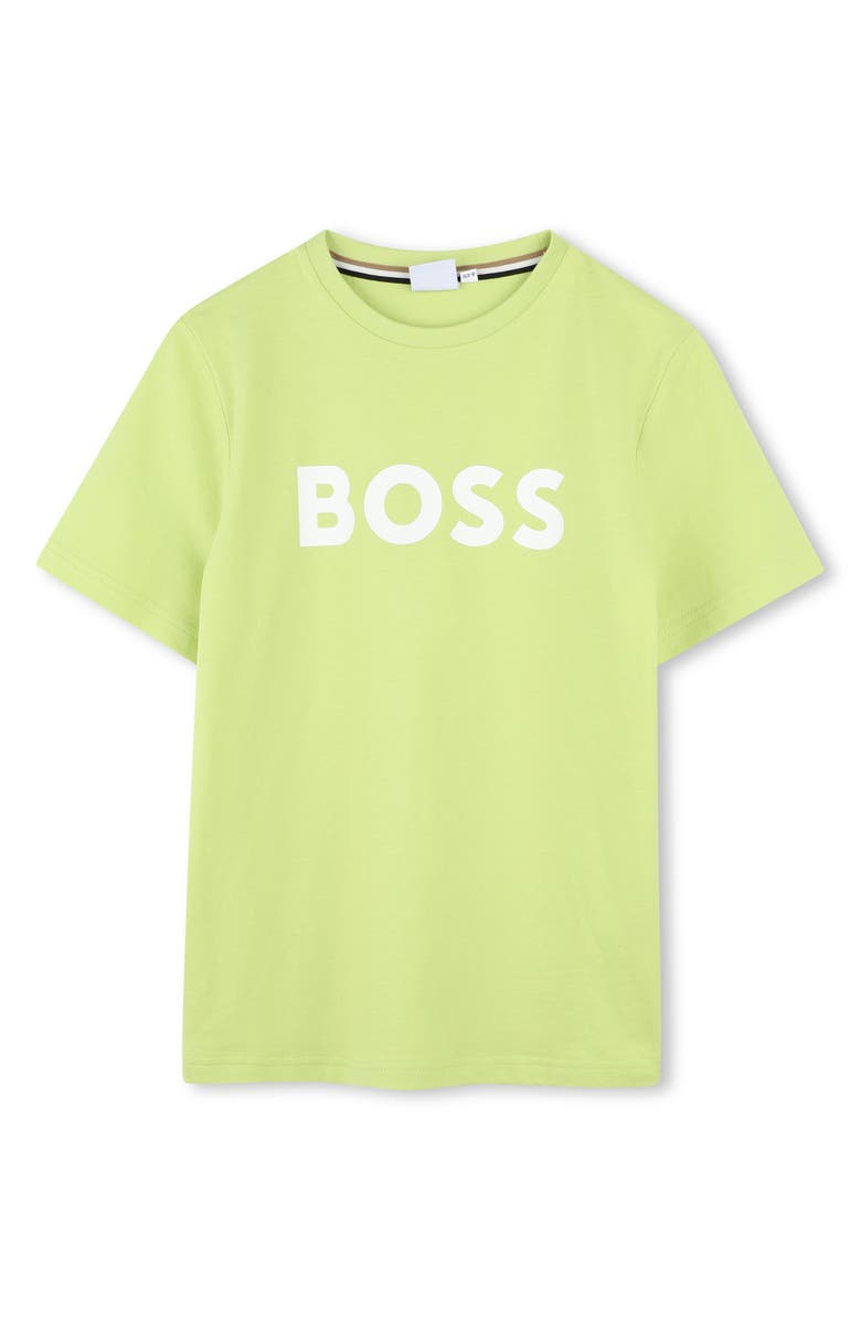 BOSS Kidswear Kids' Logo Graphic T-Shirt, Main, color, 