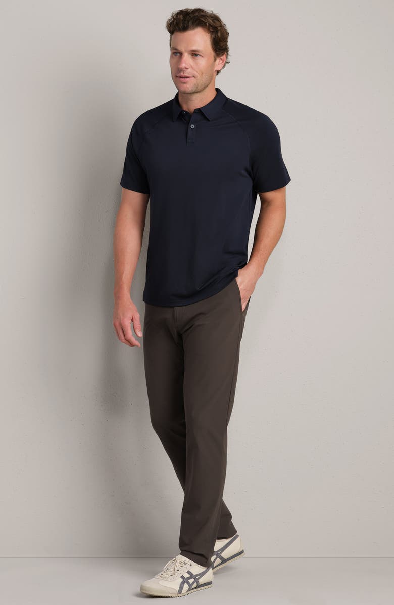 Rhone Commuter Slim Fit Pants, Alternate, color, Cafe Noir