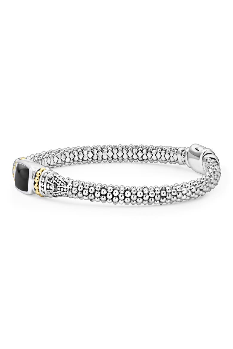 Rittenhouse Semiprecious Stone Bracelet, Alternate, color, BLACK ONYX